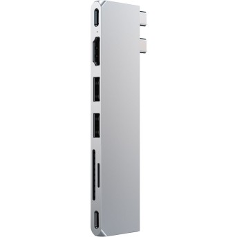 SATECHI Pro Hub Slim - Silver - Metoo (2)
