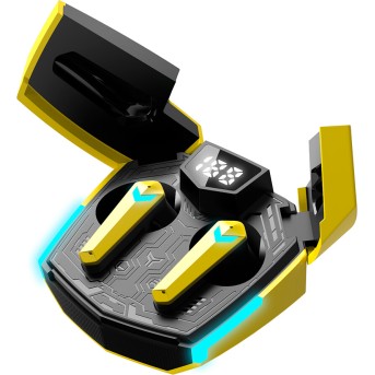 CANYON headset Doublebee GTWS-2 Gaming Yellow в Metoo.kz - Metoo (3)