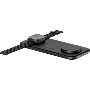 SATECHI Qi2 Trio Wireless Charging Pad - with Type A,C,G plugs в Metoo.kz - Metoo (4)