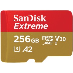 SanDisk Extreme microSDHC 256GB for Mobile Gaming