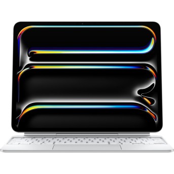 Magic Keyboard for iPad Pro 13‑inch (M4) - Russian - White,Model A2974 - Metoo (1)