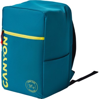 CANYON cabin size backpack for 15.6" laptop, polyester ,dark green - Metoo (3)