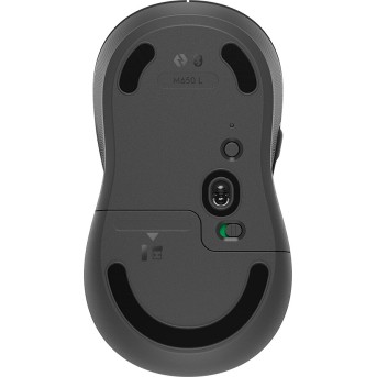 LOGITECH M650L Signature Bluetooth Mouse - GRAPHITE - Metoo (4)