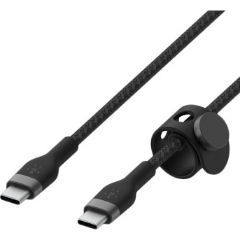 BELKIN USB-C to USB-C 2.0 Braided silicone, 1M, White в Metoo.kz - Metoo (2)