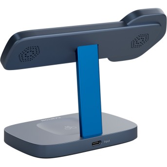 CANYON Wireless Charging Station Hexagon 310 3in1 DarkGrey/<wbr>Blue - Metoo (4)
