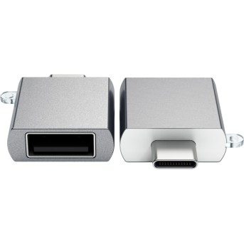 SATECHI Aluminum Type-C to USB 3.0 Adapter Space Gray - Metoo (4)