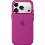 iPhone 18 Pro Silicone Case with MagSafe - Magenta, Model A3701..