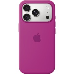 iPhone 18 Pro Silicone Case with MagSafe - Magenta, Model A3701..