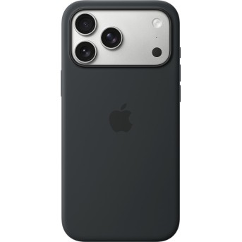 iPhone 17 Pro Max Silicone Case with MagSafe - Black,Model A3560 в Metoo.kz - Metoo (1)