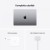 MacBook Pro 14.2-inch,SPACE GRAY, Model A2442,CCVH M1 Pro with 10C CPU, 16C GPU,16GB unified memory,96W USB-C Power Adapter,4TB SSD storage,3x TB4, HDMI, SDXC, MagSafe 3,Touch ID,Liquid Retina XDR display,Force Touch Trackpad,KEYBOARD-SUN - Metoo (33)