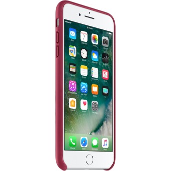 iPhone 7 Plus Leather Case - Berry - Metoo (2)