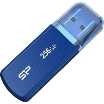 Silicon Power Helios - 202 256GB Pendrive USB 3.2 Gen1 Aluminum casing, Blue в Metoo.kz - Metoo (1)