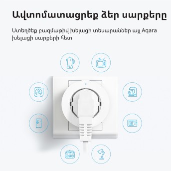 Умная розетка (переходник) Aqara Smart Plug (EU) (AP007EUW01) - Metoo (11)