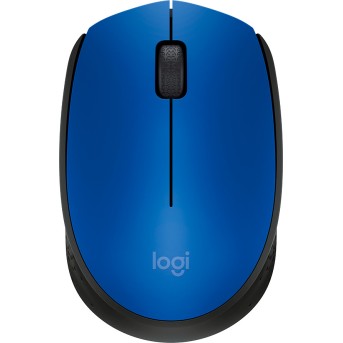 LOGITECH M171 Wireless Mouse - BLUE в Metoo.kz - Metoo (1)