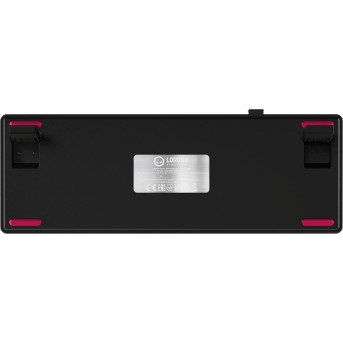 LORGAR KBP70MW, Wireless 65% Mechanical Gaming Keyboard Pro, Black/red, EN/RU layout в Metoo.kz - Metoo (9)