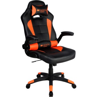 Кресло для геймеров Canyon Vigil CND-SGCH2 черно-оранжевое - Metoo (5)