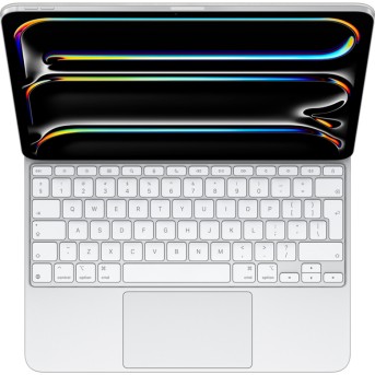 Magic Keyboard for iPad Pro 13‑inch (M4) - Russian - White,Model A2974 - Metoo (7)