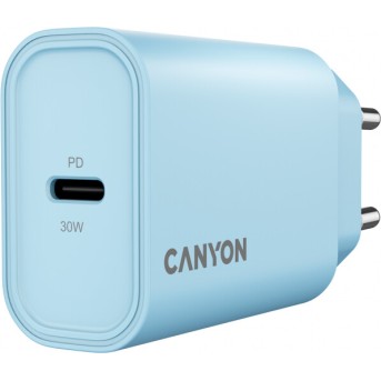 CANYON charger OnCharge 30CL Max Power 30W 1xPD EU Light Blue - Metoo (2)