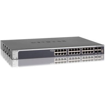 Netgear XS728T-100NES 24x port 10-Gigabit Smart Managed Switch - 24x 10GE copper plus 4 dedicated SFP+ fiber ports! в Metoo.kz - Metoo (1)