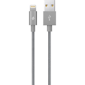 ttec cable USB - Lightning MFI, Dark Gray (2DKM02UG) - Metoo (1)