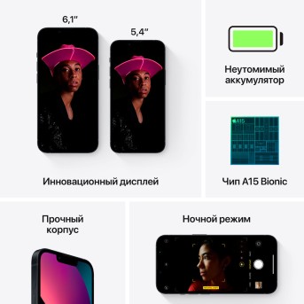 iPhone 13 mini 128GB Midnight (Demo), Model A2630 - Metoo (5)