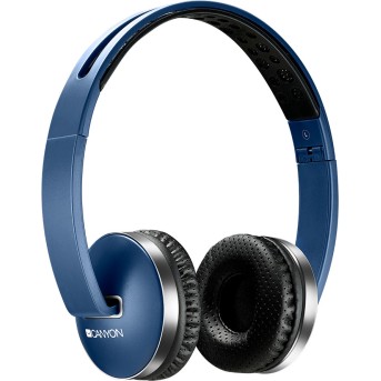 CANYON Wireless Foldable Headset, Bluetooth 4.2, Blue, cable length 0.16m, 175*70*175mm, 0.149kg - Metoo (3)