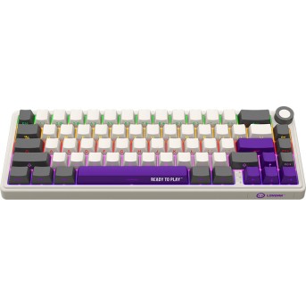LORGAR KBP70MW, Wireless 65% Mechanical Gaming Keyboard Pro, Beige, EN/RU layout в Metoo.kz - Metoo (3)