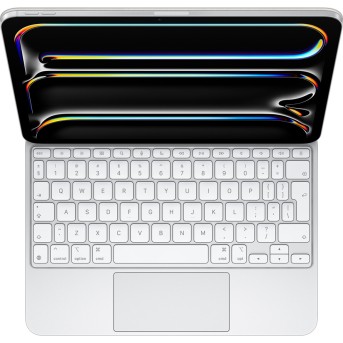 Magic Keyboard for iPad Pro 11‑inch (M4) - Russian - White,Model A2975 - Metoo (2)