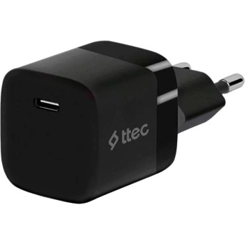 ttec SmartCharger 30W PD USB-C Travel Charger ,Black - Metoo (1)