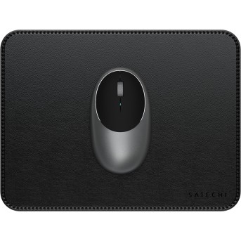 SATECHI Vegan-Leather Premium Mouse Pad (Black) - Metoo (2)