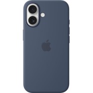 iPhone 16 Silicone Case with MagSafe - Denim,Model A3313