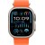 Apple Watch Ultra 2 GPS + Cellular, 49mm Titanium Case with Orange Ocean Band,Model A2986 - Metoo (9)