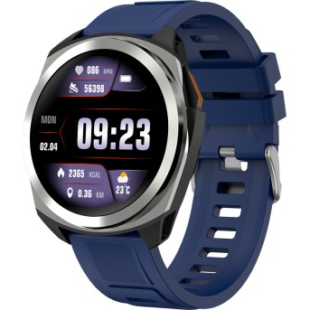 CANYON smart watch Maveric SW-83 GPS Silver Blue в Metoo.kz - Metoo (1)
