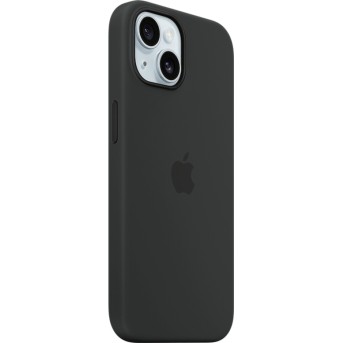 iPhone 15 Silicone Case with MagSafe - Black,Model A3123 - Metoo (4)