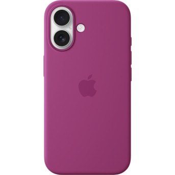 iPhone 16 Silicone Case with MagSafe - Fuchsia,Model A3313 - Metoo (1)