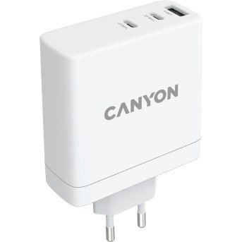 CANYON H-140-01, Wall charger with 1USB-A, 2 USB-C. Input:100-240V~50/<wbr>60Hz, 2.0A Max. USB-A Output: 5V /9V /12V/<wbr>20V /28V Max Output Current:5.0A max - Metoo (3)