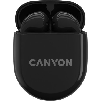 CANYON headset TWS-6 Black в Metoo.kz - Metoo (3)