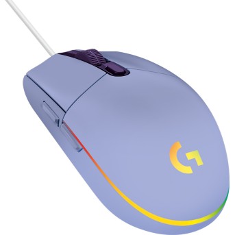 LOGITECH G102 LIGHTSYNC Corded Gaming Mouse - LILAC - USB - EER - Metoo (2)
