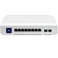 Ubiquiti Enterprise Layer 3, PoE switch with (8) 2.5GbE, 802.3at PoE+ RJ45 ports and (2) 10G SFP+ ports