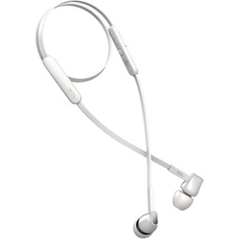 TCL In-ear Bluetooth Headset, Strong Bass, Frequency of response: 10-22K, Sensitivity: 107 dB, Driver Size: 8.6mm, Impedence: 16 Ohm, Acoustic system: closed, Max power input: 20mW, Connectivity type: Bluetooth only (BT 5.0), Color Ash White - Metoo (1)