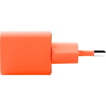 ttec SmartCharger GAN 20W PD Travel Fast Charger + USB-C - Lightning Cable 120cm, Neon Orange в Metoo.kz - Metoo (4)