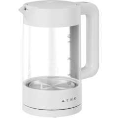 AENO EK5 Electric Kettle, 1.7L, Temp Control 40-100°C, Strix, White..
