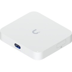 Ubiquiti UCG-MAX-EU Compact 2.5G Cloud Gateway with 30+ UniFi device / 300+ client support, 1.5 Gbps IPS routing, and selectable NVR storage, 1.5 Gbps routing with IDS/<wbr>IPS, 512 GB NVMe SSD storage for NVR