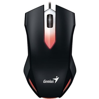Genius Gaming Mouse X-G200 ( Cable, Optical, 1000 DPI, 3bts, USB ) Black - Metoo (1)