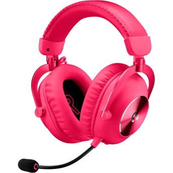 LOGITECH G PRO X2 LIGHTSPEED Wireless Gaming Headset - Blue Mic - MAGENTA - Metoo (2)