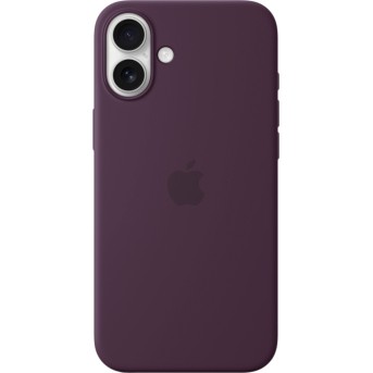 iPhone 16 Plus Silicone Case with MagSafe - Plum,Model A3314 - Metoo (2)