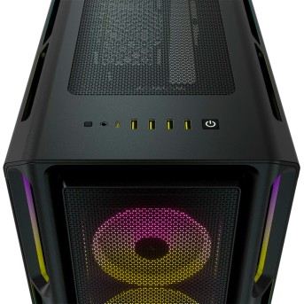 Corsair iCUE 5000T RGB Tempered Glass Mid-Tower Smart Case, Black, EAN: 0840006645160 - Metoo (3)