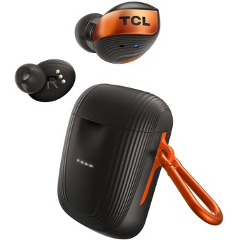 TCL In-Ear True Wireless Bluetooth Headset, Frequency of response 10-22K, Sensitivity 100 dB, Driver Size 6mm, Impedence 14 Ohm, Max power 20mW, Wireless Charging, Playtime 6.5h/<wbr>33h, IPX5, Bluetooth 5.0, A2DP, AVRCP, HFP,HSP, USB-C, Color Copper Dust - Metoo (1)