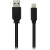 CANYON Type C USB 3.0 standard cable, Power & Data output, 5V 3A, OD 4.5mm, PVC Jacket, 1m, black, 0.039kg - Metoo (1)