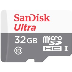SANDISK 32GB Ultra SDHC Memory Card